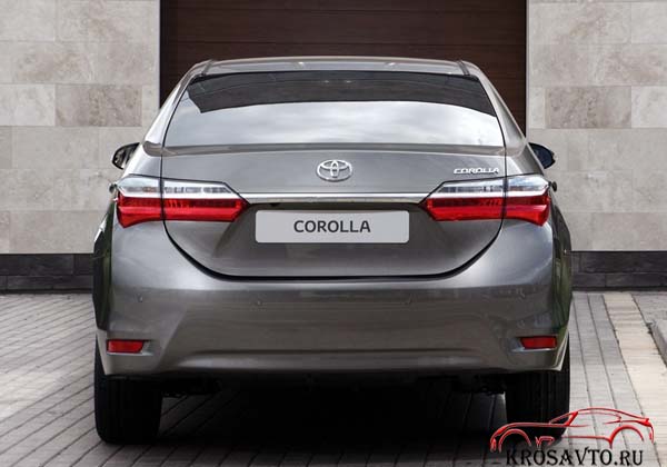 Экстерьер Toyota Corolla