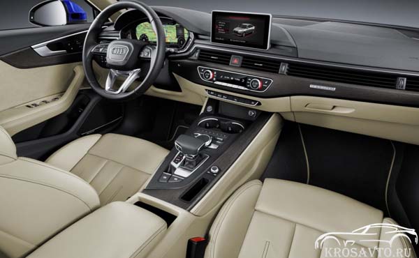 Внутреннее убранство Audi A4 