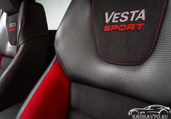 Передние кресла Lada Vesta Sport