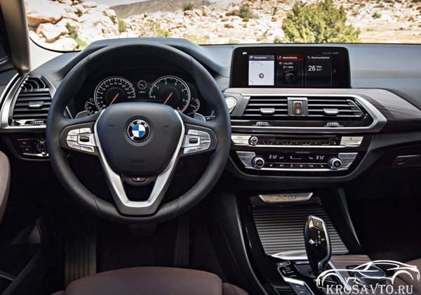 Внутреннее убранство BMW X3