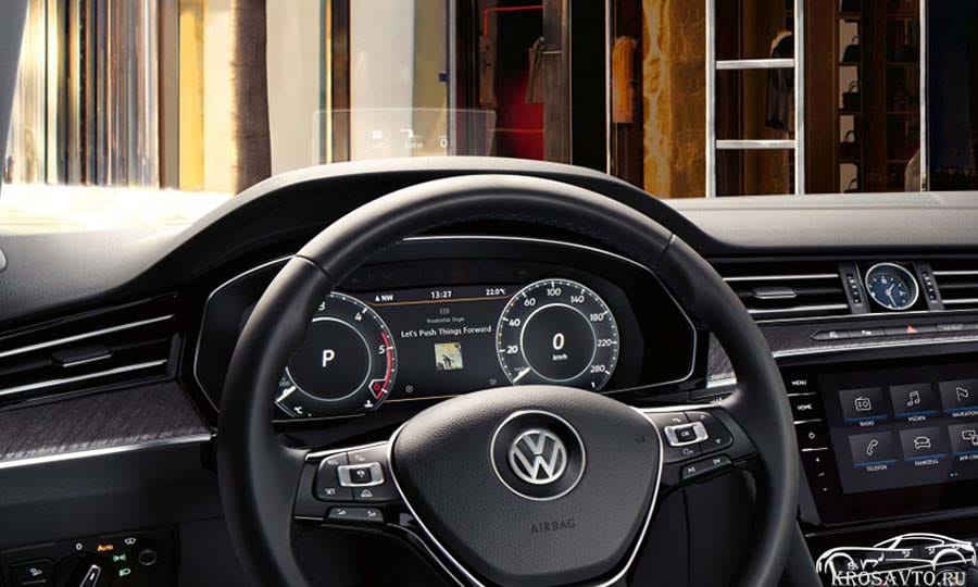 информационно-развлекательная деятельность Volkswagen Arteon