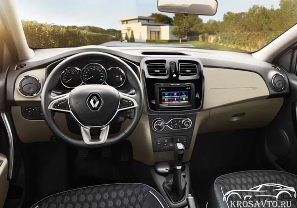 Внутреннее убранство Renault Logan