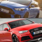 Ford Focus RS или Audi RS3 Sportback